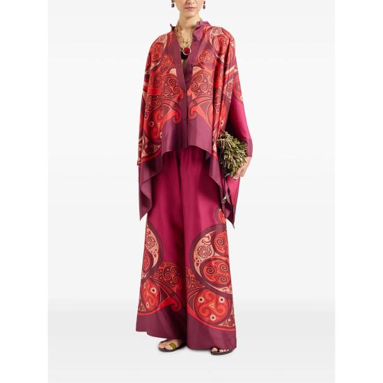 26FW 라 더블제이 셔츠 SHI0059 SI001ALC03 RE40 RED PURPLE - LA DOUBLEJ