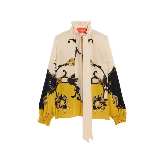 26FW 라 더블제이 블라우스 SHI0086 CRE001BTC0 YE05 NEUTRALS YELLOW