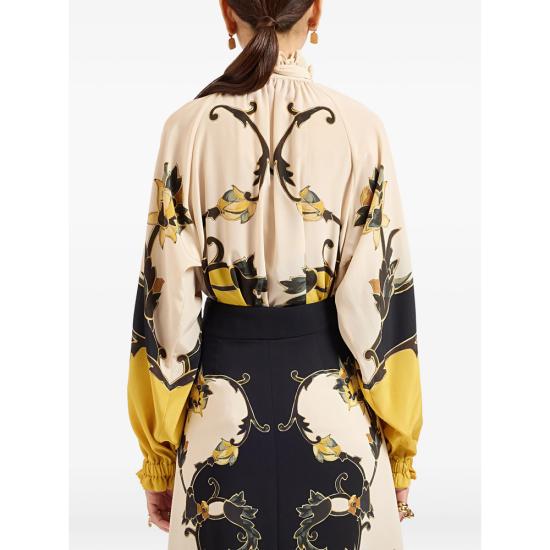 26FW 라 더블제이 블라우스 SHI0086 CRE001BTC0 YE05 NEUTRALS YELLOW - LA DOUBLEJ