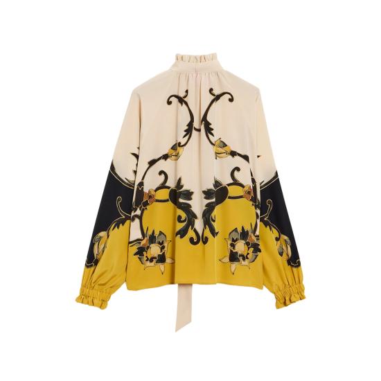 26FW 라 더블제이 블라우스 SHI0086 CRE001BTC0 YE05 NEUTRALS YELLOW - LA DOUBLEJ