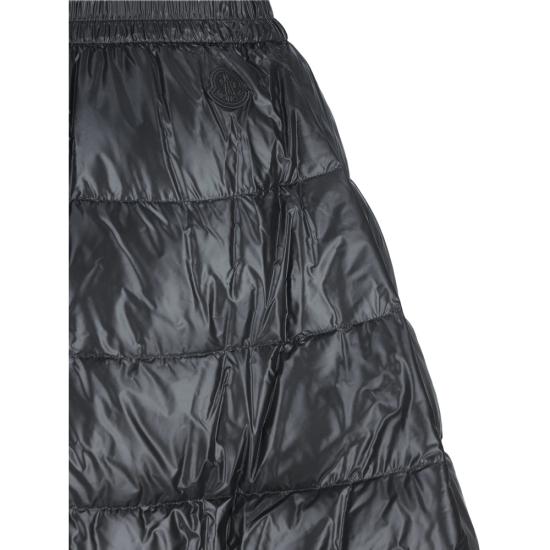 26FW 몽클레어 롱 스커트 597YG 2D000 51 999 BLACK - MONCLER