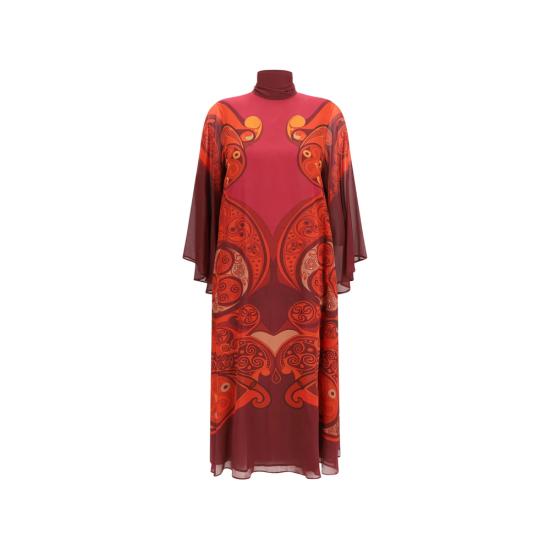 26FW 라 더블제이 원피스 DRE0788 SIL028ALC0 RE40 RED ORANGE