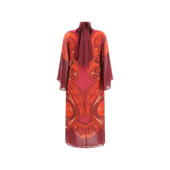 26FW 라 더블제이 원피스 DRE0788 SIL028ALC0 RE40 RED ORANGE - LA DOUBLEJ
