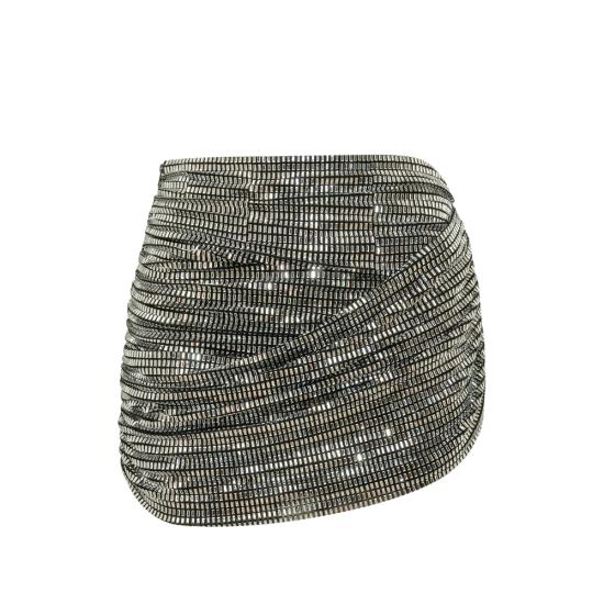 27SS 셀프 포트레이트 원피스 SC26 009SK SL SILVE SILVER BLACK