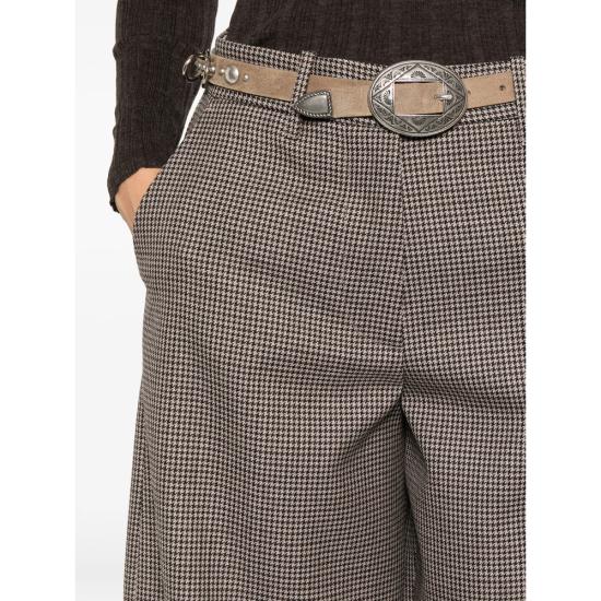 26FW 나인인더모닝 수트 팬츠 9FW26 NAN29 CHEKA BROWN BLACK - NINE IN THE MORNING
