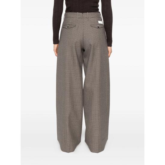 26FW 나인인더모닝 수트 팬츠 9FW26 NAN29 CHEKA BROWN BLACK - NINE IN THE MORNING