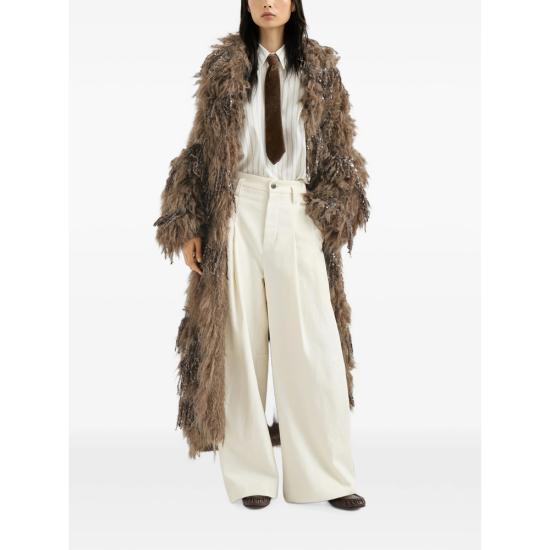 26FW 브루넬로 쿠치넬리 코트 M1U351306 C9176 BROWN - BRUNELLO CUCINELLI