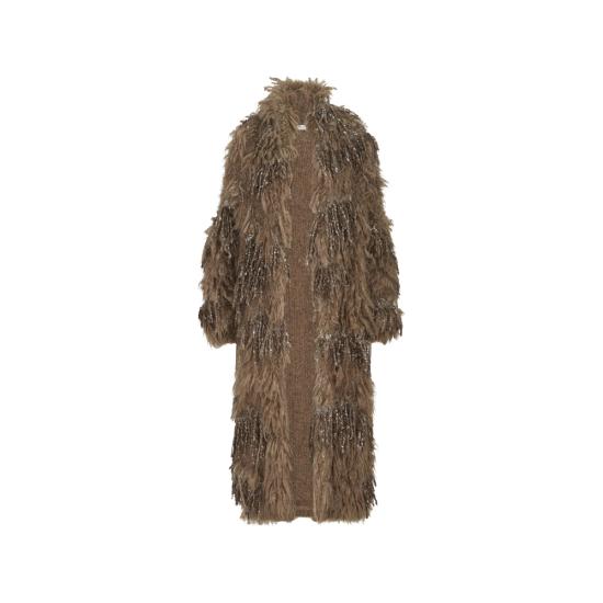 26FW 브루넬로 쿠치넬리 코트 M1U351306 C9176 BROWN