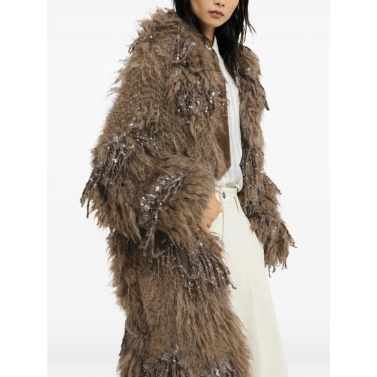 26FW 브루넬로 쿠치넬리 코트 M1U351306 C9176 BROWN - BRUNELLO CUCINELLI