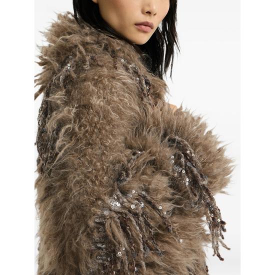 26FW 브루넬로 쿠치넬리 코트 M1U351306 C9176 BROWN - BRUNELLO CUCINELLI