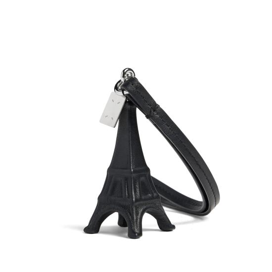 26FW 마르지엘라 에펠탑 레더 키링 P9639 SA2UA0023 HB723 BLACK - MAISON MARGIELA