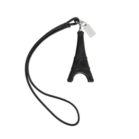 26FW 마르지엘라 에펠탑 레더 키링 P9639 SA2UA0023 HB723 BLACK - MAISON MARGIELA