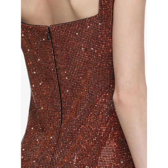 27SS 셀프 포트레이트 원피스 SC26 005SA BR BRONZ BROWN - SELF PORTRAIT