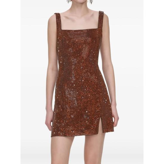 27SS 셀프 포트레이트 원피스 SC26 005SA BR BRONZ BROWN - SELF PORTRAIT