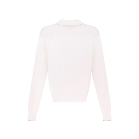 26FW 브루넬로 쿠치넬리 폴로 티셔츠 M19258205 CBD81 WHITE - BRUNELLO CUCINELLI