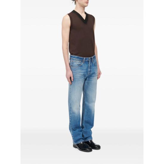 26FW MM6 메종마르지엘라 데님 팬츠 M30058 SH2LA0060 966 BLUE - MM6 MAISON MARGIELA