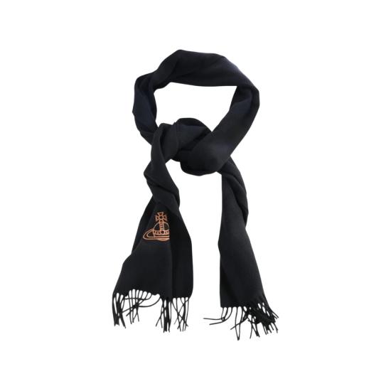 26FW 비비안웨스트우드 머플러/스카프 8103015I W01PE N401 BLACK - VIVIENNE WESTWOOD