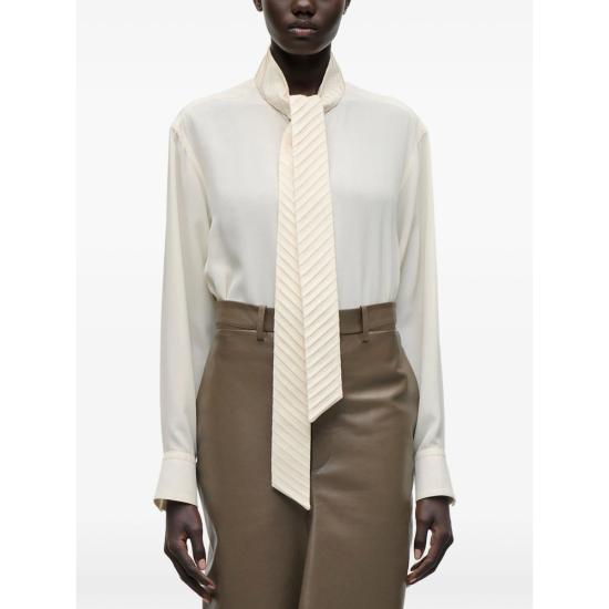 26FW 빅토리아 베컴 블라우스 1426WSH007718A IVORY NEUTRALS - VICTORIA BECKHAM