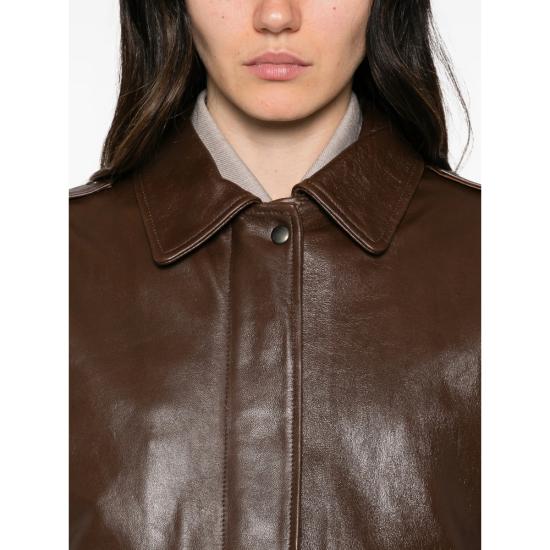 26FW 카셀 가죽 자켓 MR27 SCOT VIBRO BROWN - CASSELL