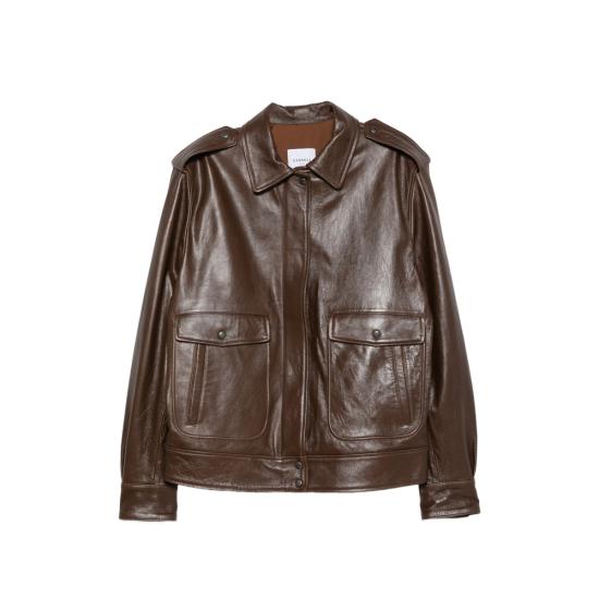 26FW 카셀 가죽 자켓 MR27 SCOT VIBRO BROWN