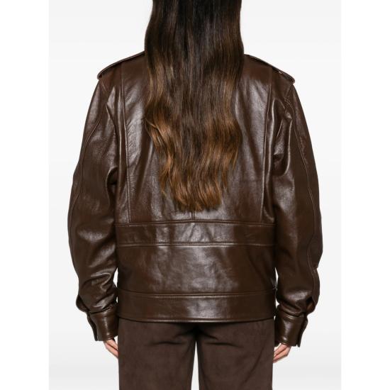 26FW 카셀 가죽 자켓 MR27 SCOT VIBRO BROWN - CASSELL