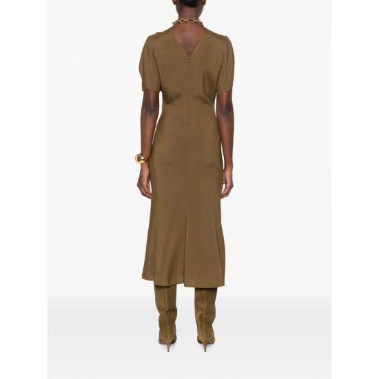 26FW 빅토리아 베컴 원피스 1426WDR005227A GOLDE GREEN - VICTORIA BECKHAM