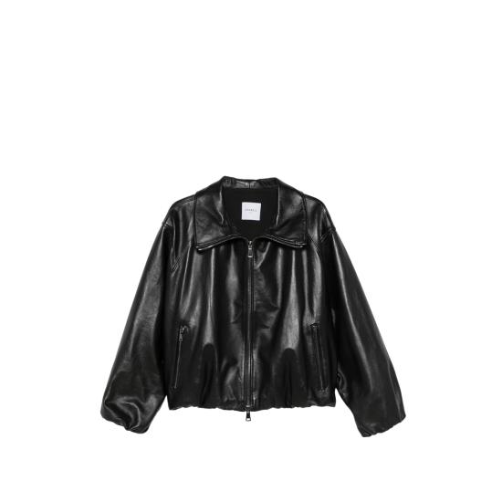 26FW 카셀 가죽 자켓 MR35 TOTI BLACK