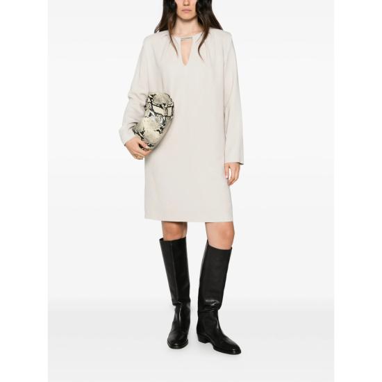26FW 안토넬리 피렌체 원피스 R6291R LIDIA 101 GREY - ANTONELLI FIRENZE