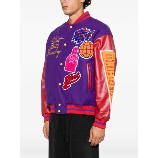 26FW 다이어트 스타츠 먼데이 봄버 자켓 DSM FW26 065 PURED PURPLE RED