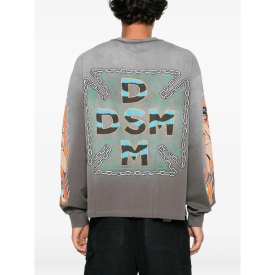 26FW Diet Starts Monday 탑 DSM FW26 056 VIBLK GREY - DIET STARTS MONDAY