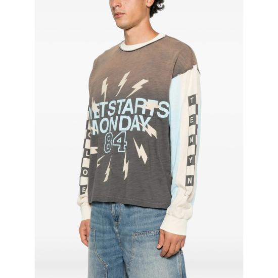 26FW Diet Starts Monday 탑 DSM FW26 054 BLKBL GREY NEUTRALS - DIET STARTS MONDAY