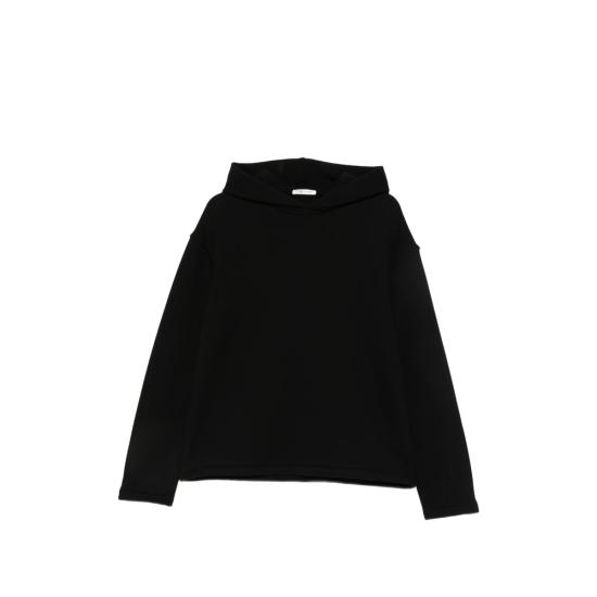 26FW 더로우 코튼 캐미시어 후드 티셔츠 코튼 캐미시어 후드 티셔츠 R000232 K811 BLK BLACK