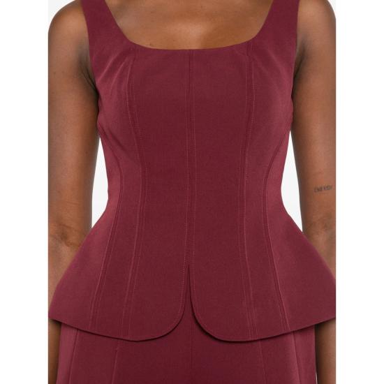 26FW 롤랑뮤레 원피스 007M LP BURGU RED - ROLAND MOURET