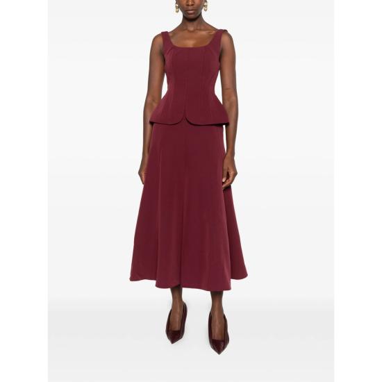 26FW 롤랑뮤레 원피스 007M LP BURGU RED - ROLAND MOURET