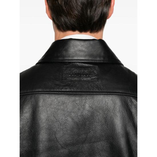 26FW 아미리 가죽 자켓 AM426JA031 0002 BLACK - AMIRI