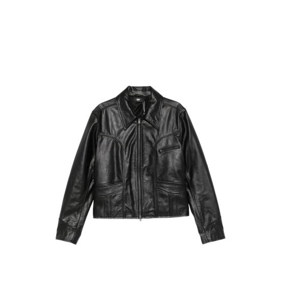 26FW 아미리 가죽 자켓 AM426JA031 0002 BLACK