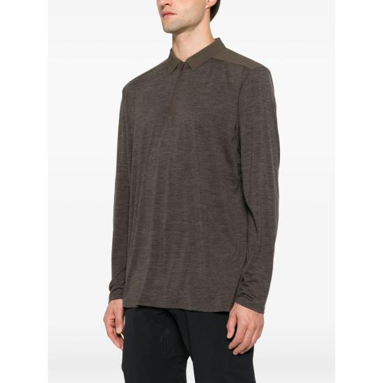 26FW 베일런스 폴로 티셔츠 X000007226 SABLE BROWN - VEILANCE