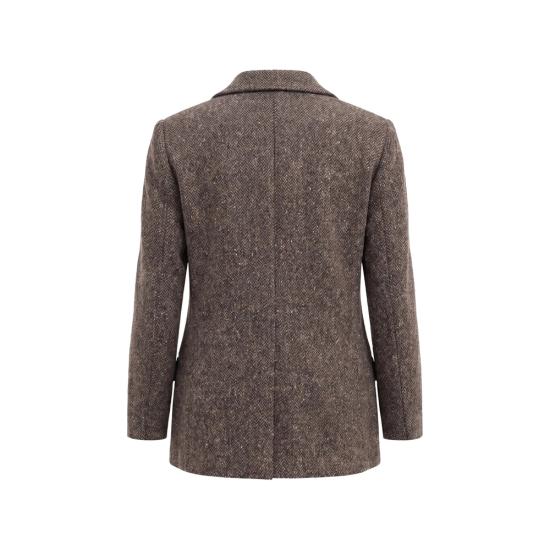 26FW 브루넬로 쿠치넬리 수트 자켓 MG5667205 C004 BROWN - BRUNELLO CUCINELLI
