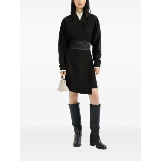 26FW 브루넬로 쿠치넬리 원피스 MA029A5554 C101 BLACK - BRUNELLO CUCINELLI