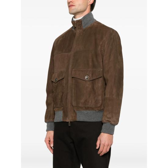 26FW 브루넬로 쿠치넬리 무스탕 MPCLF2085 CHR42 BROWN - BRUNELLO CUCINELLI
