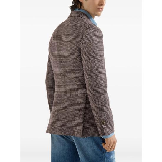 26FW 브루넬로 쿠치넬리 수트 자켓 MV4437BWDH C825 BROWN NEUTRALS - BRUNELLO CUCINELLI