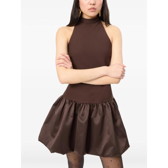 27SS 로테이트 원피스 1167881667 MINI PEPLU 1667 BROWN - ROTATE