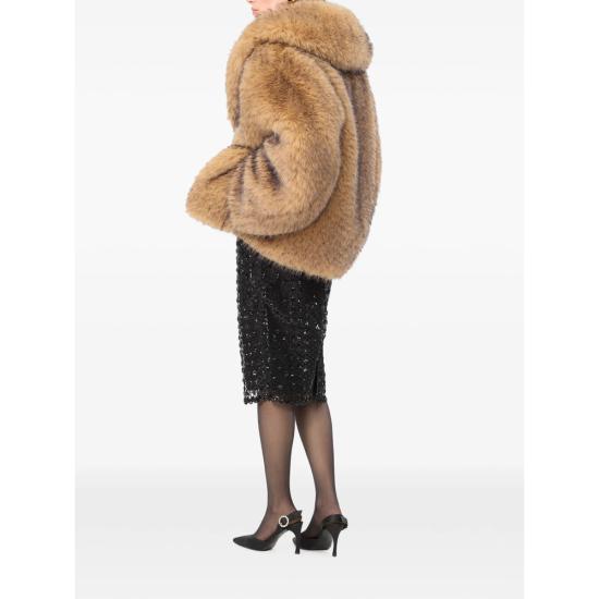 27SS 로테이트 자켓 1173671753 FAUX FUR 1753 BROWN - ROTATE