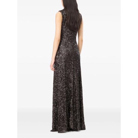 27SS 로테이트 원피스 1167741667 SEQUINS 1667 BROWN - ROTATE