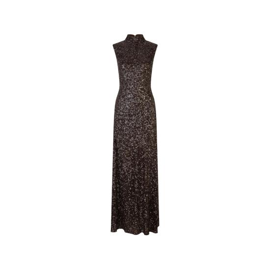 27SS 로테이트 원피스 1167741667 SEQUINS 1667 BROWN - ROTATE