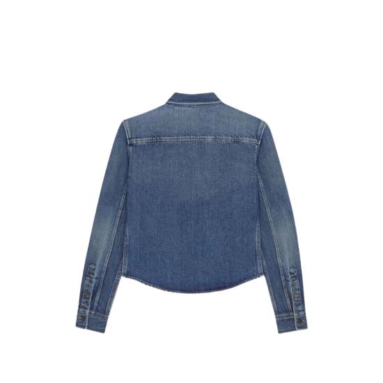 26FW 생로랑 셔츠 873984 Y20PA 5113 BLUE - SAINT LAURENT