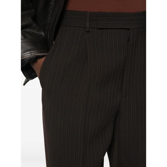26FW 생로랑 수트 팬츠 A007RM Y4L31 2084 BROWN - SAINT LAURENT