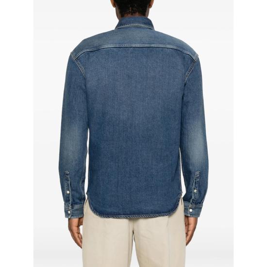 26FW 생로랑 셔츠 862246 Y20PA 5113 BLUE - SAINT LAURENT