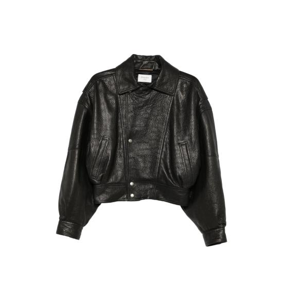 26FW 생로랑 가죽 자켓 836517 YCNF2 1000 BLACK