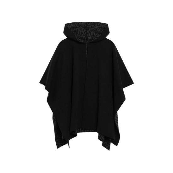 26FW 펜디 케이프 B1WQ FXX060 F0D9J BLACK